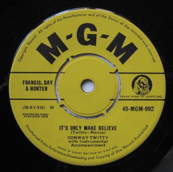 Conway Twitty - It's Only Make Believe
