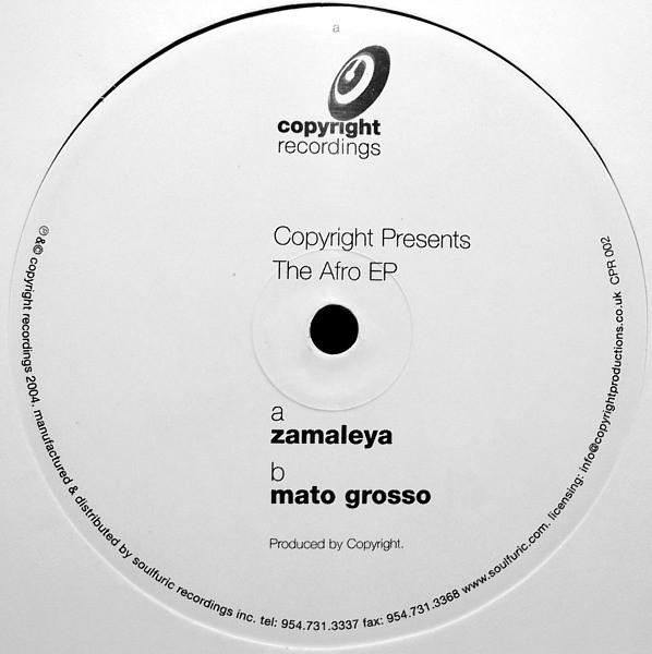 Copyright - The Afro EP