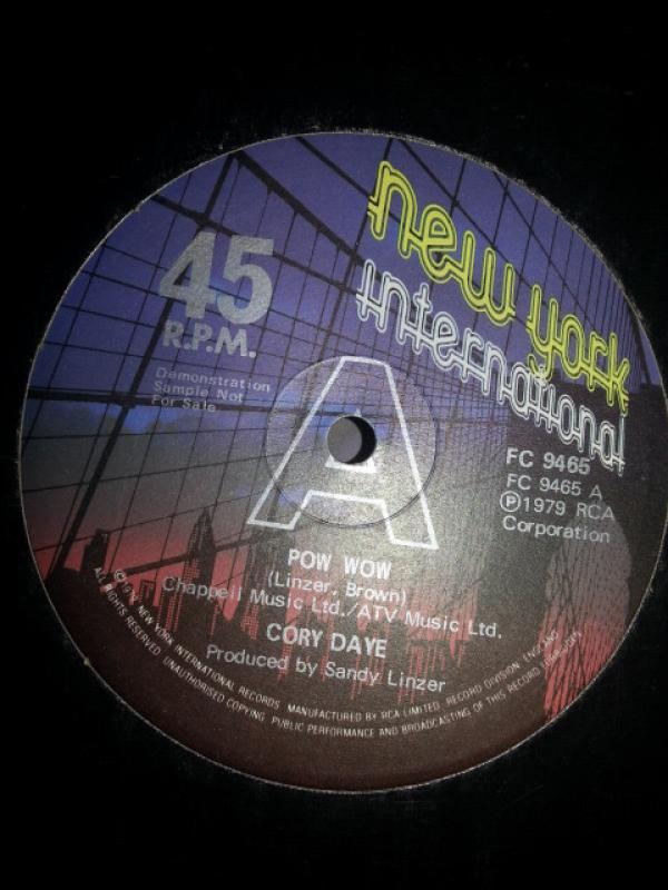 Cory Daye - Pow Wow