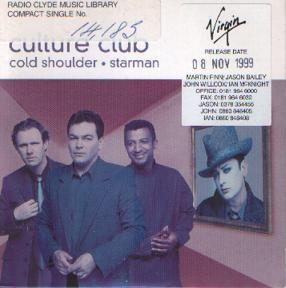 Culture Club - Cold Shoulder / Starman