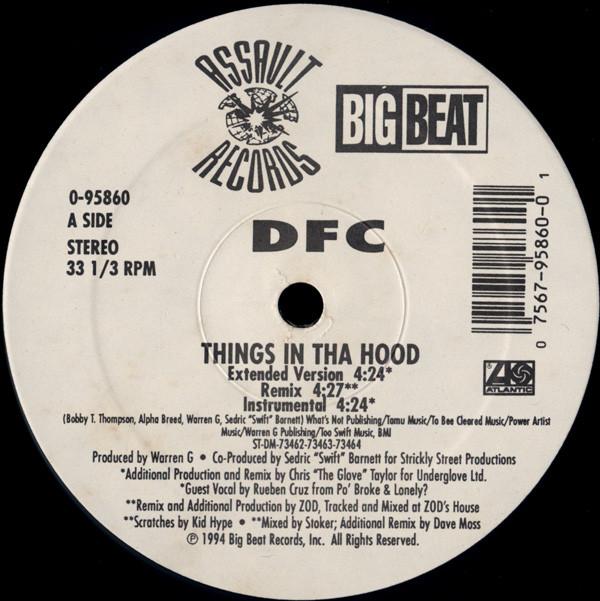 DFC (2) - Things In Tha Hood / Pass The Hooter