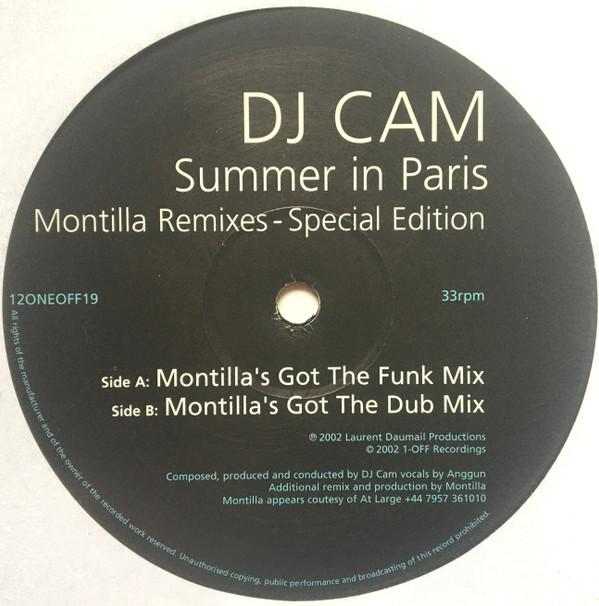 DJ Cam - Summer In Paris (Montilla Remixes - Special Edition)