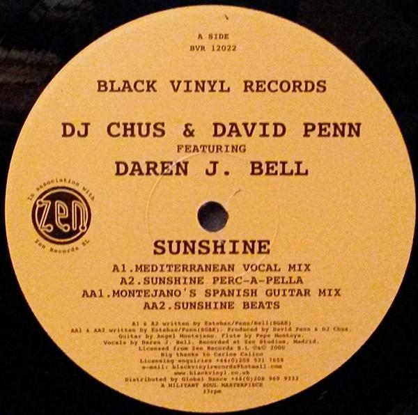 DJ Chus & David Penn, Daren James Bell - Sunshine