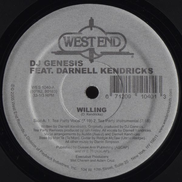 DJ Genesis, Darnell Kendricks - Willing