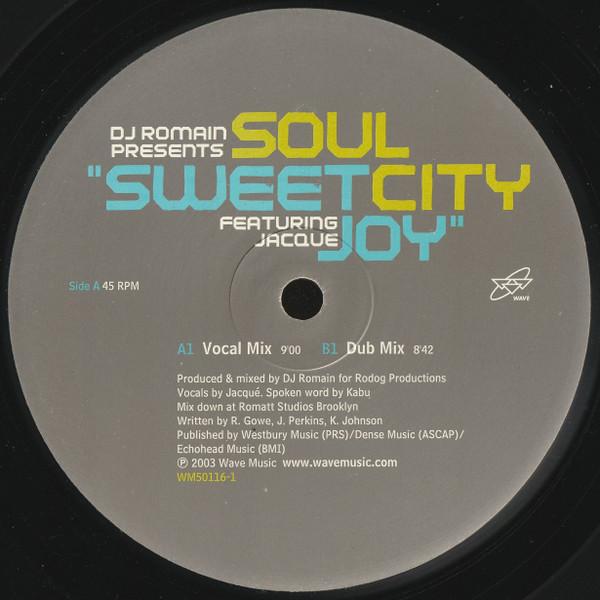 DJ Romain, Soul City (5), Jaquita - Sweet Joy