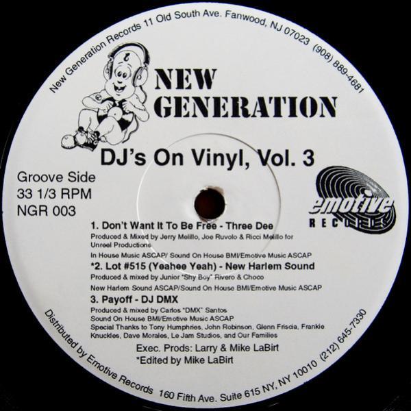  - DJ's On Vinyl, Vol. 3