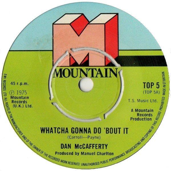 Dan McCafferty - Whatcha Gonna Do 'Bout It