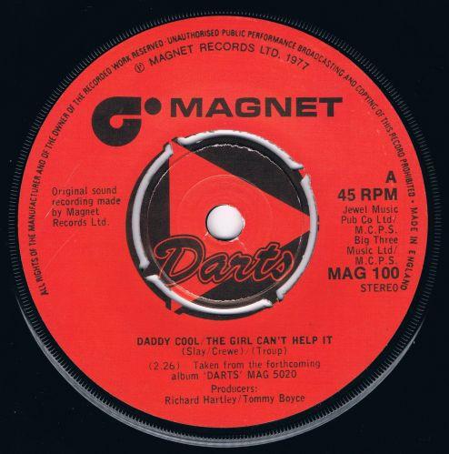Darts - Daddy Cool / The Girl Can't Help It