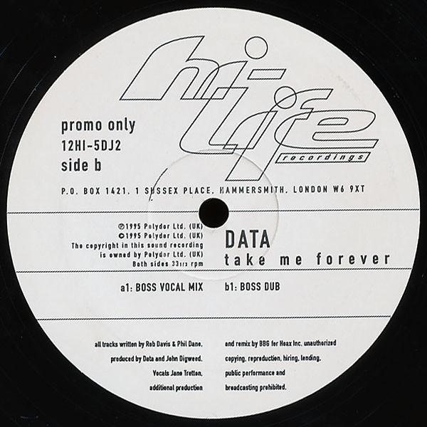 Data (3) - Take Me Forever