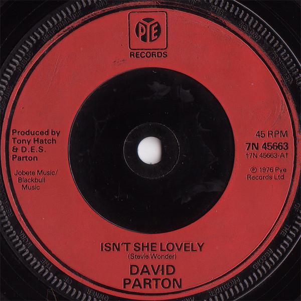 David Parton - Isn't She Lovely