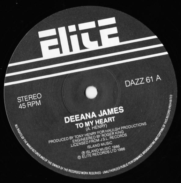 Deeana James - To My Heart
