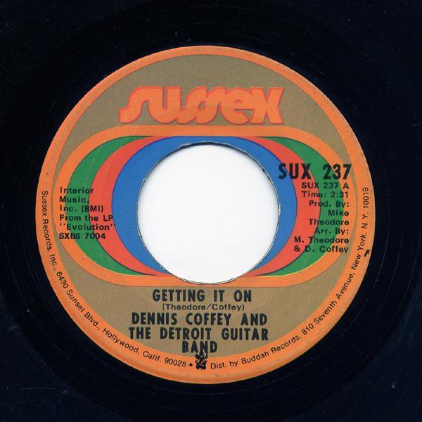 Dennis Coffey And The Detroit Guitar Band - Getting It On / Ride, Sally, Ride