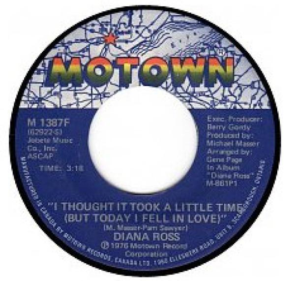 Diana Ross - I Thought It Took A Little Time (But Today I Fell In Love)