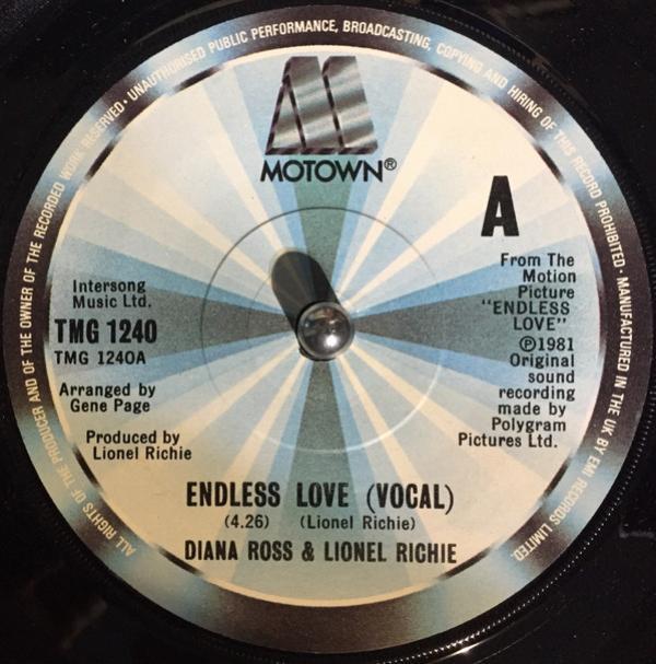 Diana Ross, Lionel Richie - Endless Love (Vocal)