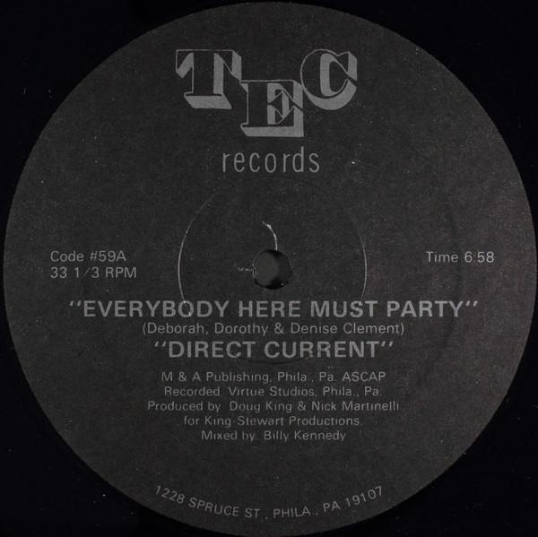 Direct Current - Everybody Here Must Party