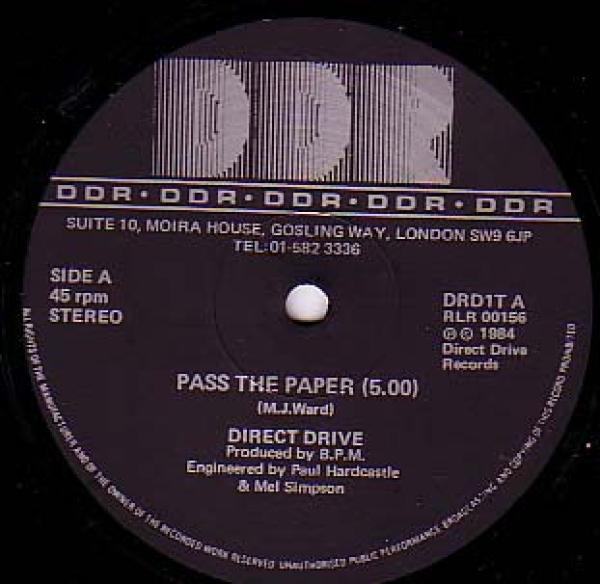 Direct Drive (3) - Pass The Paper