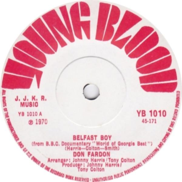 Don Fardon - Belfast Boy
