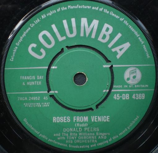 Donald Peers - Roses From Venice / If There Are Stars In My Eyes