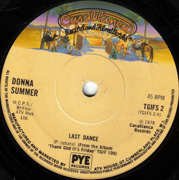 Donna Summer - Last Dance