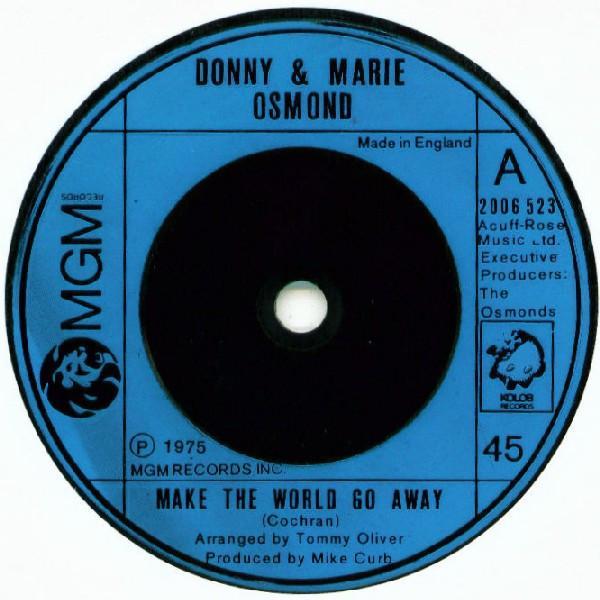 Donny & Marie Osmond - Make The World Go Away