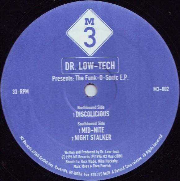 Dr. Low-Tech - The Funk-O-Sonic E.P.