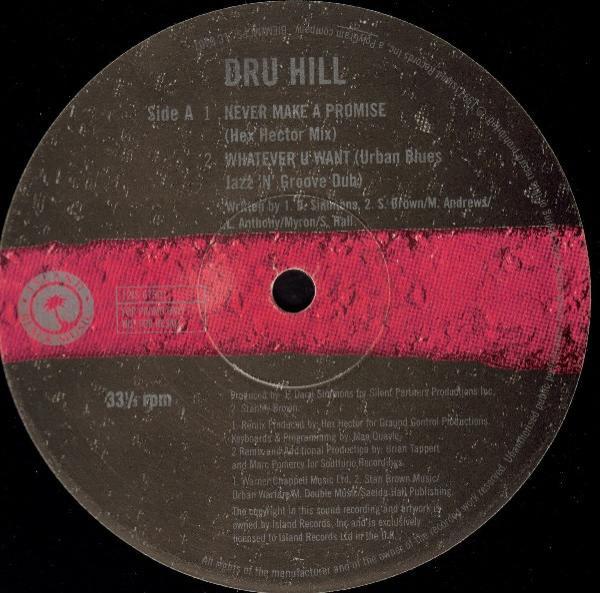 Dru Hill - Never Make A Promise / Whatever You Want