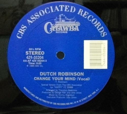 Dutch Robinson - Change Your Mind