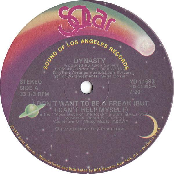 Dynasty - I Don't Want To Be A Freak (But I Can't Help Myself)