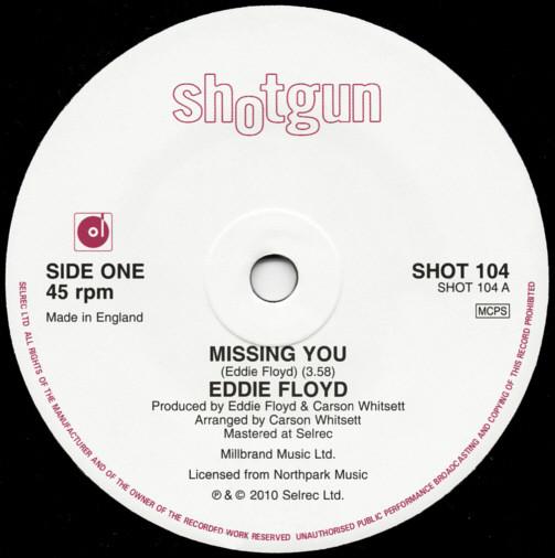 Eddie Floyd - Missing You / You Must Have Been Dreaming