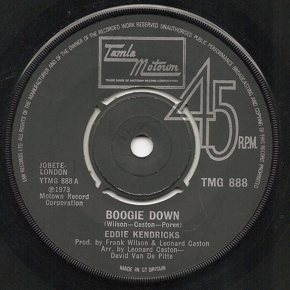 Eddie Kendricks - Boogie Down