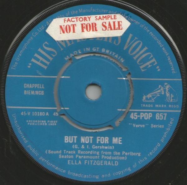 Ella Fitzgerald - But Not For Me
