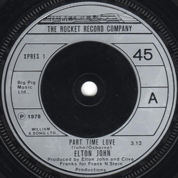 Elton John - Part Time Love