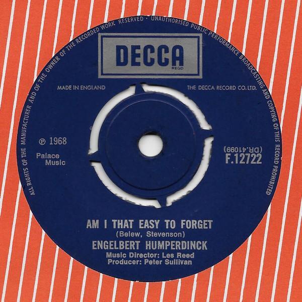 Engelbert Humperdinck - Am I That Easy To Forget