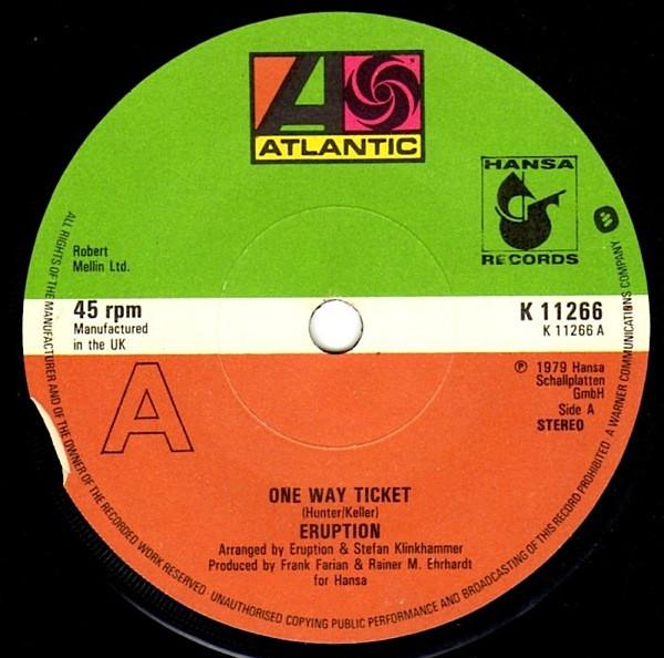Eruption  - One Way Ticket