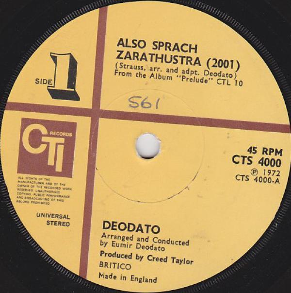 Eumir Deodato - Also Sprach Zarathustra (2001)