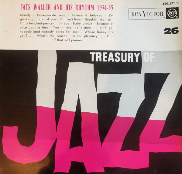 Fats Waller & His Rhythm - Treasury Of Jazz