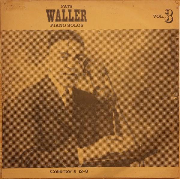 Fats Waller - Piano Solos Vol.3