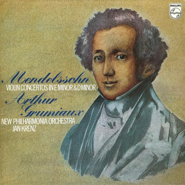 Felix Mendelssohn-Bartholdy, Arthur Grumiaux, New Philharmonia Orchestra, Jan Krenz - Violin Concertos In E Minor & D Minor