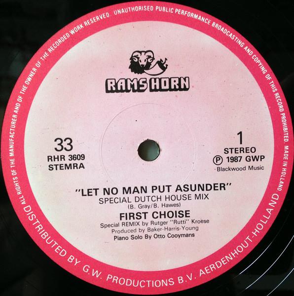First Choice - Let No Man Put Asunder