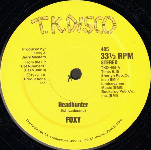 Foxy - Headhunter / Lady Of The Streets