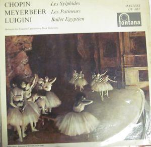Frédéric Chopin, Giacomo Meyerbeer, Alexandre Luigini, Orchestre Des Concerts Lamoureux, Jésus Etcheverry - Les Sylphides / Les Patineurs / Ballet Egyptien