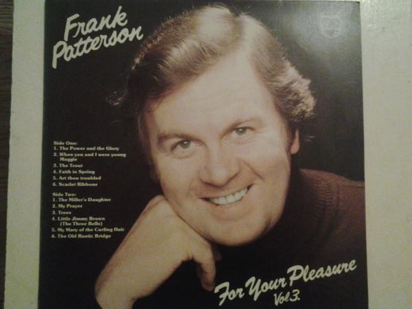 Frank Patterson - Sings For Your Pleasure Vol. 3