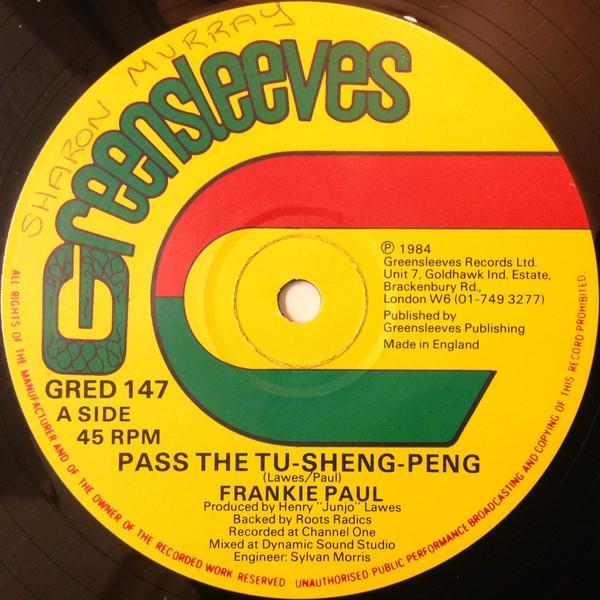 Frankie Paul - Pass The Tu-Sheng-Peng / War Is In The Dance
