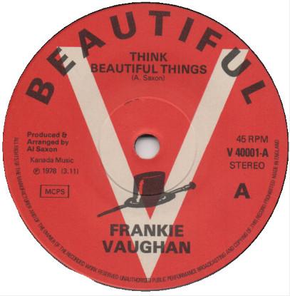 Frankie Vaughan - Think Beautiful Things