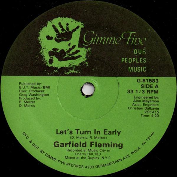 Garfield Fleming - Let's Turn In Early