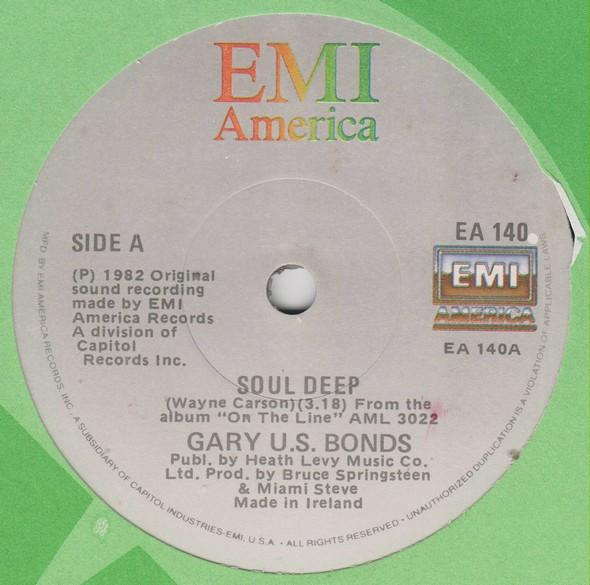 Gary U.S. Bonds - Soul Deep / Bring Her Back