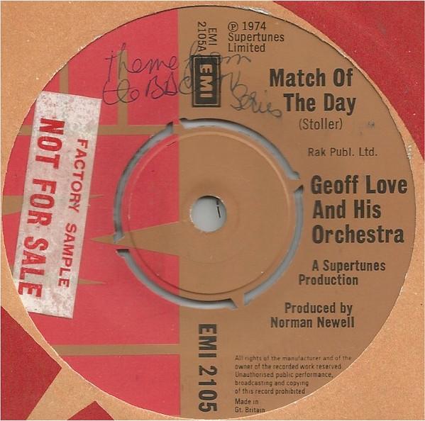 Geoff Love & His Orchestra - Match Of The Day