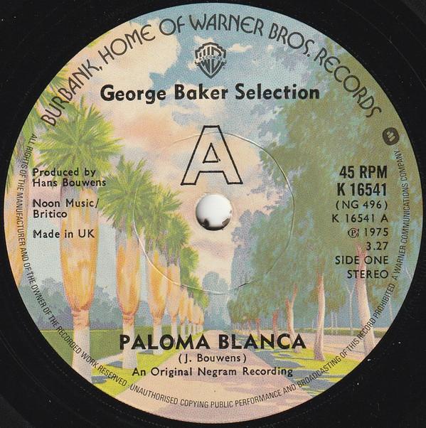 George Baker Selection - Paloma Blanca