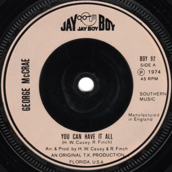 George McCrae - You Can Have It All
