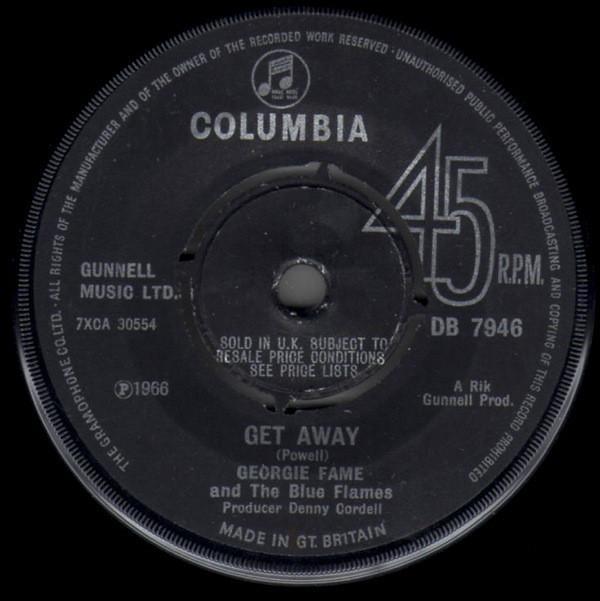 Georgie Fame & The Blue Flames - Get Away